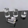 Coluna Quadrada de Acrílico Altamente Transparente Display Stand para Joias Pequenas Joias Cosméticos Base de Cristal Adereços