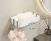 Jabonera de Pared Sin Taladro para Hogar Soporte de Jabón de Gama Alta Almacenamiento de Baño Estuche para Jabón