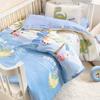 Categoría a Grado Materno e Infantil Dibujos Animados Cama de Jardín de Infantes de Tres Piezas para Todas las Estaciones Juego de Cama de Edredón de Algodón Puro para Niños