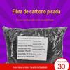 Fibra de Carbono Picada 0,5mm Facilmente Dispersa Anticorrosiva Reforçada Antiestática Picada 0,5mm Novo Material Condutiva e Condutora de Calor