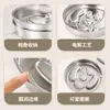 Tigelas Alimentadoras Lentas de Aço Inoxidável Cuidadosamente Selecionadas para Cães, Tigelas Antiderrapantes para Gatos, Tigelas Espessadas para Alimentação de Animais de Estimação, Tigelas Alimentadoras Lentas