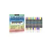 Set de Plumas Nymixa para Uñas de Doble Punta Herramientas para Uñas DIY Plumas de Contorno para Uñas Coloridas Multicolores Fáciles de Usar