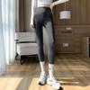 Leggings Femininas para Primavera e Verão, Calças Tubarão, Tamanhos Grandes, Cintura Alta, Emagrecedoras, Bumbum Levado, Leggings Jeans para Yoga