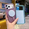 Adecuado para Funda de Teléfono Móvil Apple 17 Iphone17Promax Cubierta Protectora Magnética Magsafe Anti-Caída Nueva Cáscara Suave