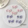 Pajarita Colorida Estilo Ins con Nudo de Mariposa de Perlas Accesorios DIY para Bolsos, Zapatos, Sombreros, Ropa y Manualidades en Tela