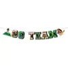 Suministros para Fiesta de Fútbol Super Bowl Fútbol Americano Vajilla para Fiesta de Cumpleaños Infantil Platos de Papel Servilletas Mantel Decoración