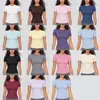 Camiseta de Manga Corta para Mujer, Adelgazante, Amigable con la Piel, Sensación de Segunda Piel, para Deporte, Fitness, Yoga, Pilates, Entrenamiento