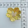 Aretes Florales Hechos a Mano para DIY, Accesorios para Pasadores de Pelo, Adornos Hechos a Mano Simples y Elegantes, Joyería, Suéter, Bolsos, Accesorios de Ropa
