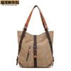 Fábrica Directa de Explosiones de Amazon Bolso de Lona Casual Bolso de Hombro de Algodón Vintage Bolso de Viaje Bolso de Mujer