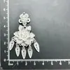 Accesorios de imán para refrigerador de la etnia Miao, piezas estilo chino de fénix y mariposa imitación plata, estilo étnico de plata Miao de nicho, pavo real, área escénica de Guizhou