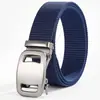 Novo Estilo Cinta de Lona de Nylon Sem Furo Fivela Automática Versátil Masculina e Feminina Cinta de Estudante Atacado