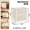 Caja Plegable para Almacenamiento de Ropa Transfronteriza, Organizador de Ropa y Colchas de Gran Capacidad con Tapa abatible, Armario de Almacenamiento
