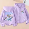Nueva Sudadera con Cremallera y Estampado de Dibujos Animados Anime Estilo Kpop de Amazon para Niños, Suelta y Casual