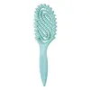Pente Amazon com Furos para Massagem e Efeito Rebote com Cerdas de Javali, Pente para Modelar Cabelo com Volume no Topo, Pente para Modelar Cabelo Cacheado, Pente para Cachos