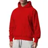 Vendas diretas do fabricante: Moletons com capuz de fleece de cor sólida esportivos masculinos europeus e americanos transfronteiriços para outono e inverno, atacado de comércio exterior masculino, em estoque