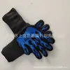 Fabricantes de churrasco fornecem diretamente luvas de isolamento para churrasco de aramida antiaderentes e retardantes de chama de alta temperatura 500 graus para mãos de assar e cozinhar