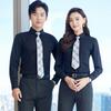 Camisa de Mujer Manga Larga Ropa de Negocios Primavera 2023 Nueva Ropa de Trabajo Ajustada para Hombre y Mujer Traje Formal Negocios Camisa 4S