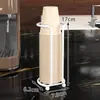 Estante de Almacenamiento de Vasos de Papel de Escritorio Dispensador de Agua Doméstico Barra de Mostrador Tienda de Té con Leche y Café Estante de Almacenamiento para Vasos Desechables