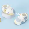 Sapatos de bebê primavera e outono clip sapatos de algodão algodão sola macia sapatos para criança bebê recém-nascido 0-3-6 meses 12 usar fora para evitar sair