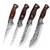 Cuchillo para deshuesar con cabeza de acero forjado tallada Cuchillo de cocina de acero inoxidable para cortar carne Cuchillo de cocina especial para carnicería Cerdo, Ganado y Ovejas