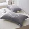 Un Par de Fundas de Almohada de Felpa de Algodón para Hombres, Anti-Grasa de Cabeza, Gasa de Algodón Puro, Fundas de Almohada Antiguas, Fundas de Almohada Antideslizantes y que no se caen