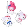 Fiesta de Té Maid Melody Kuromi KT Cat Adornos para Decoración de Pasteles Accesorios de Princesa Rosa para Niña