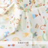 Tecido Estampado de Algodão 2026 Pijama de Bebê Algodão Seda Floral Pequeno Vestido Cartoon Lençol de Cama Tecido Popeline de Algodão Seda