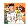 Pintura al óleo digital de Crayon Shin-Chan, colorear DIY, pintado a mano, pintura al óleo de dibujos animados para niños, regalo de cumpleaños, colorear de dibujos animados