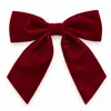 Lazo grande de terciopelo de 5 cm, un artículo de regalo popular transfronterizo, adecuado para bodas, decoración del hogar y adornos para árboles de Navidad