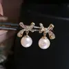 Accesorios DIY Juego de Colgante de Pendiente de Lazo de Plata de Ley S925 Pendiente de Moda Colgante de Collar Base de Plata 7-12