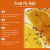 Cebo para Moscas de la Fruta Moonspry Trampa para Moscas de la Fruta Fórmula de Fructosa Sorbitol Captura Diaria Moscas de la Fruta de Cocina