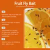 Cebo para Moscas de la Fruta Moonspry Trampa para Moscas de la Fruta Fórmula de Fructosa Sorbitol Captura Diaria Moscas de la Fruta de Cocina