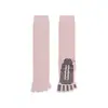 Calcetines de Yoga Profesionales de Cinco Dedos Otoño e Invierno Calcetines Deportivos de Caña Alta Fitness de Interior Antideslizantes Amortiguación Calcetines Largos de Pilates