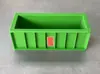 Molde de Plástico para Pruebas de Concreto de Tres Compartimentos 100x100x100 70.7 Mortero Concreto 150 Bloque de Prueba de Resistencia a la Compresión Impermeabilidad