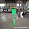 Columna de poste de carga a prueba de lluvia para exteriores, estación de carga de 10 vías, soporte exterior, poste de tierra, poste tipo hongo, color de dos puertos seleccionable
