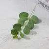 Hojas de Eucalipto de Seda Personalizadas con Frutas para Decoración Floral, Adornos de Hojas de Eucalipto para Decoración del Hogar Transfronteriza, Accesorios de Hojas