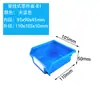 Caja de Piezas Herramienta para Colgar en la Pared Estante para Tablero Perforado Apertura Inclinada Clasificación de Artículos Plástico Tornillos Accesorios Materiales Componentes Caja de Almacenamiento