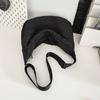 Bolso de Hombro Grande Estilo Perezoso Plegado de Nicho para Hombre y Mujer Bolso Cruzado Casual para el Trabajo Tendencia de Moda Bolso de Hombro Ruiying