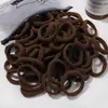 Accesorios para el cabello infantiles de AliExpress color caramelo anillo para el cabello de nailon para niños accesorios regalo pequeño tocado anillo para el cabello 816