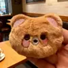 Broche de Pelúcia Urso Coelho Fofo Pingente de Bolsa Pequeno Brinquedo Broche Acessório Dia das Crianças Acessório de Chaveiro para Mulheres