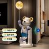 Fábrica de origen nuevo网红 oso violento adornos sala de estar grande mueble de TV grande piso ropa inauguración de casa