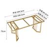 Suporte de Mesa para Perna de Mesa de Azulejo Embutido Mesa de Rocha Perna de Mesa Aço Inoxidável Mesa de Centro Embutida Base de Metal à Prova de Ferrugem Pernas de Mesa