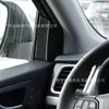 Adecuado para 15-18 Highlander fibra de carbono interior pilar A decorativo pegatinas accesorios de modificación interior de coche