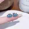 Acero Inoxidable 316L Titanio Dulce y Fresco Colorido Estilo Infantil con Capucha Pendientes para Perforación de Oreja Nuevos Únicos Combinación de Diseño Pendientes de Cartílago