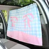 Cortinas Divisorias Delanteras y Traseras para Coche, Cortinas Parasol para Coche, Protección Solar para Bebés, Divisor de Aire Acondicionado Central, Cortinas de Privacidad Antirrobo para Coche