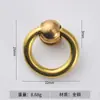 Manija de Anillo para Cajón de Aleación de Zinc de Nuevo Estilo Chino Manija de Anillo para Caja de Madera Manija de Aleación de Zinc de un Solo Agujero para Maleta