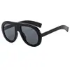 Gafas de Sol de Celebridad de Internet Transfronterizas Mismo Estilo Europeas y Americanas 2024 Nuevas de Marco Grande Gafas de Sapo Gafas de Sol Personalizadas para Mujer