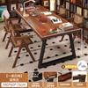 Escritorio, Mesa de Estudio en Casa para Escritorio, Escritorio Sencillo para Bocetar y Escribir en el Dormitorio, Mesa de Trabajo Rectangular, Escritorio de Oficina Moderno