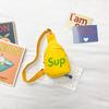 Nova Bolsa de Peito Infantil Estilo Coreano Moda Tendência Bolsa Transversal Infantil Chave Troca Celular Bolsa Mochila Fofa para Jardim de Infância
