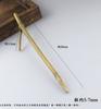 Horquilla de Bambú Carbonizado Natural Palillo de Madera para el Cabello Accesorios de Madera para el Cabello Cuerpo Principal Horquilla Antigua Hecha a Mano DIY Envoltura Accesorios de Flores